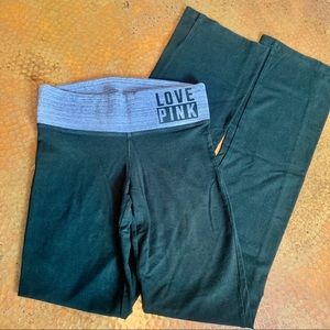 PINK flare leg leggings